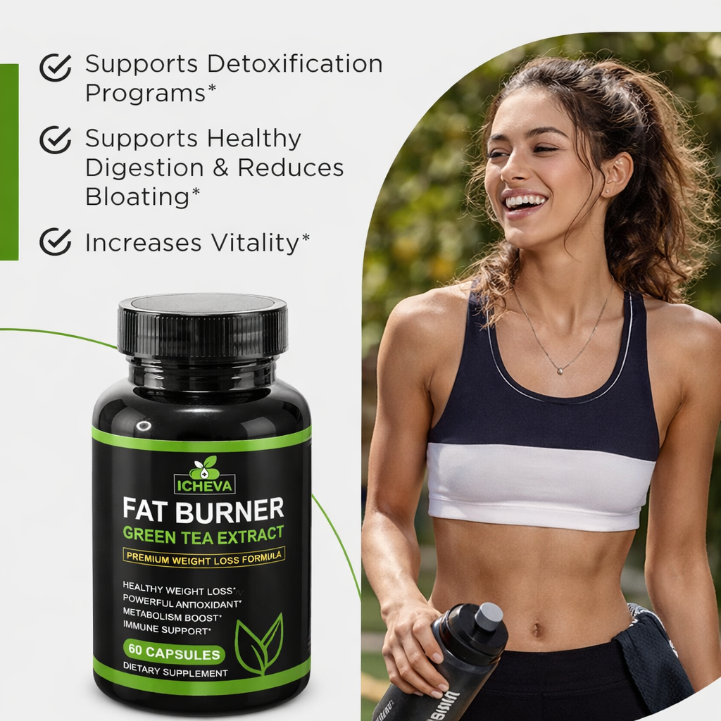 Premium Green Tea Extract – Metabolism & Energy Support