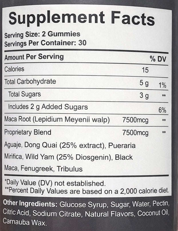 Men's Vitality Support Gummies