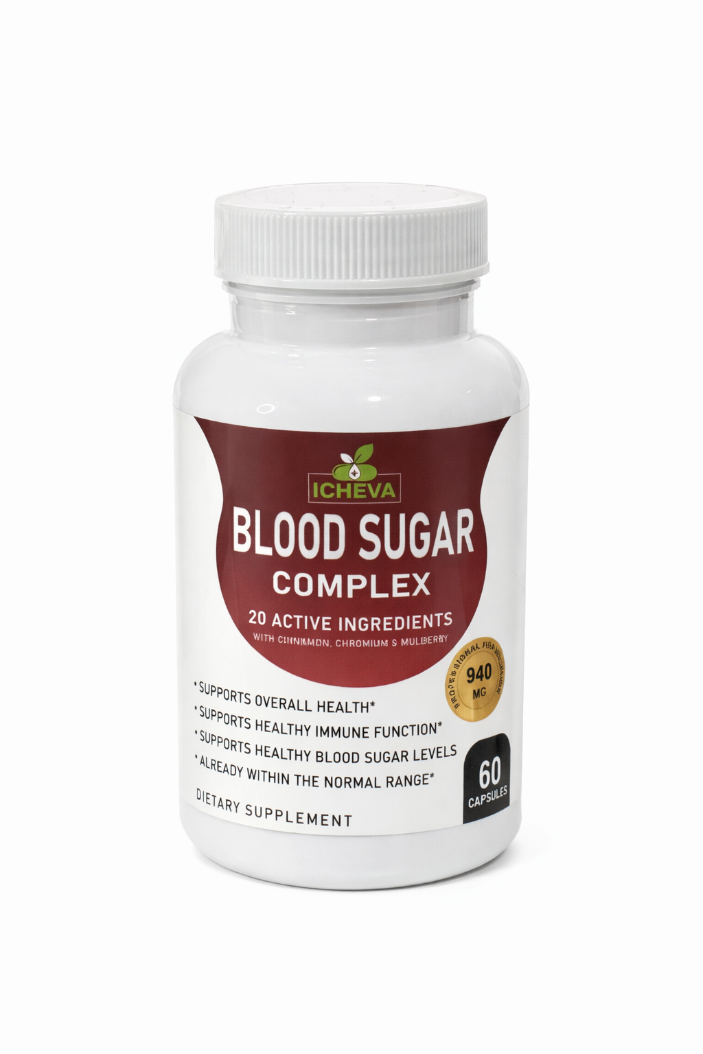 Cinnamon & Chromium Capsules – Metabolic Wellness Support