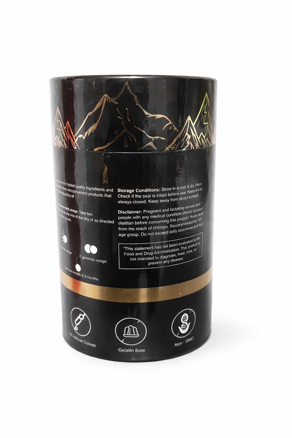 ICHEVA Pure Himalayan Shilajit Gold Gummies – 3000mg | With Ashwagandha & Black Musli | 60 Gummies