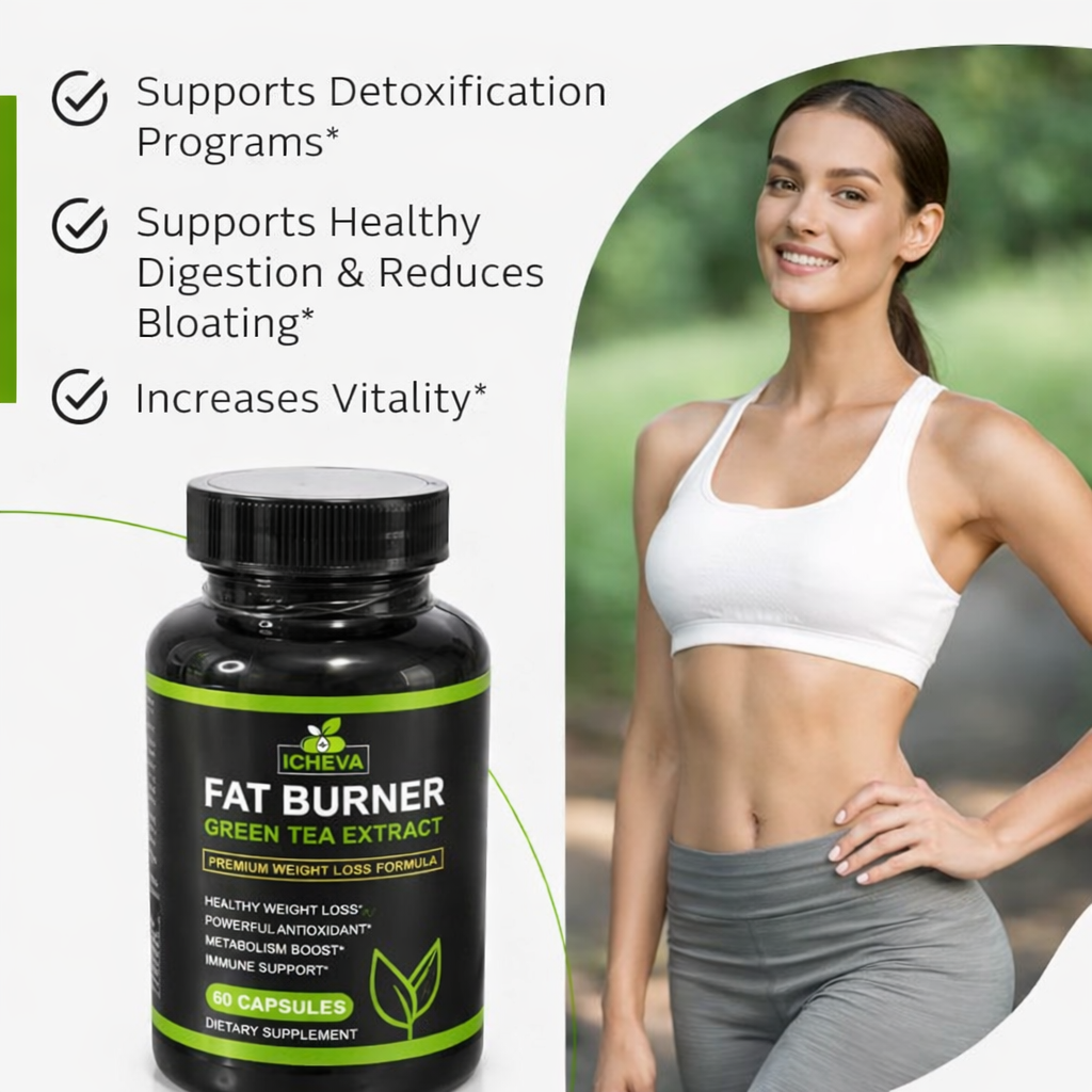 Premium Green Tea Extract – Metabolism & Energy Support